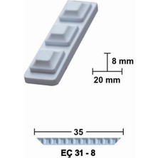 E Hobici  Bükülebilir Esnek Çıta 35CM Eç-31-8