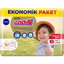 Goon Premium Soft 6 Numara Külot Bez 15-25 kg 28'li