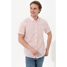U.S. Polo Assn. Erkek Pudra Gömlek 50247599-VR042