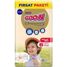 Goon Premium Soft 6 Numara Külot Bez 15-25 kg 48'li