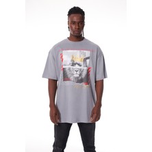 Ghetto Off Limits King Of Brooklyn Grey T-Shirt