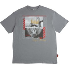 Ghetto Off Limits King Of Brooklyn Grey T-Shirt