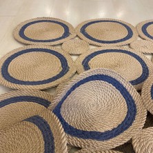 Eko Halı Patna Ptn 01 Natural Navy 90 x 150 cm