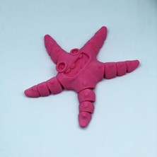 3D Hareketli Deniz Yıldızı Oyuncak - Pembe