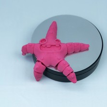 3D Hareketli Deniz Yıldızı Oyuncak - Pembe