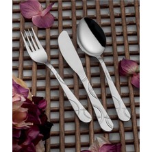 Tercan Çelik Hilal 12'li Yemek Çatalı