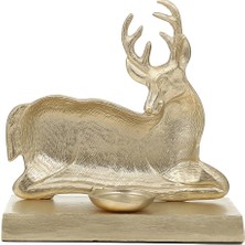 Vitale Soft Oturan Geyikli Mumluk 31 cm AK.IU0133