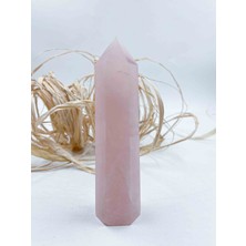 Mucize Taş Pembe Kuvars Taşı Doğaltaş Dikit