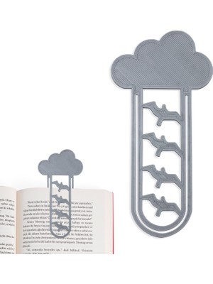 Bcoverart 3D Ayraç Bulut Gri