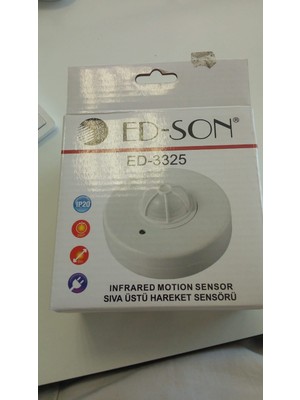 Ed-Son Sıva Üstü Hareketsensör