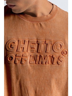 Ghetto Off Limits Yıkamalı Tshirt