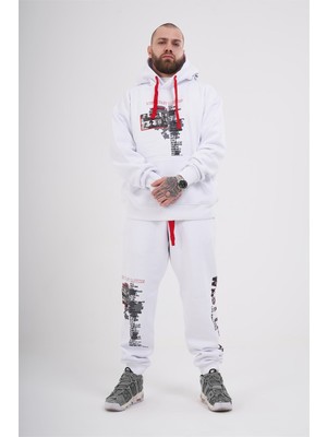 Ghetto Off Limits Westside Hoodie White