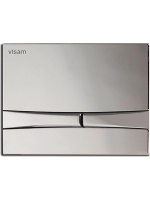 Visam Mia Gömme Rezervuar Kumanda Paneli Parlak (Krom) 229-002