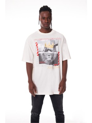 Ghetto Off Limits King Of Brooklyn White T-Shirt