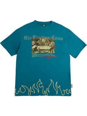 Ghetto Off Limits Hotter Than Hell Blue T-Shirt