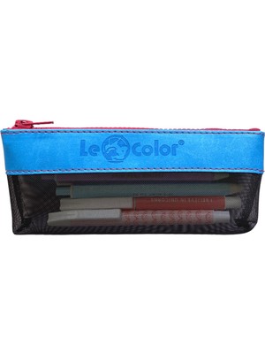 Yarı Şeffaf Kalem Kutu Mavi