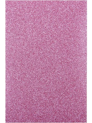 Puti Simli Fon Kartonu 25X35 cm Pembe 10'lu Paket