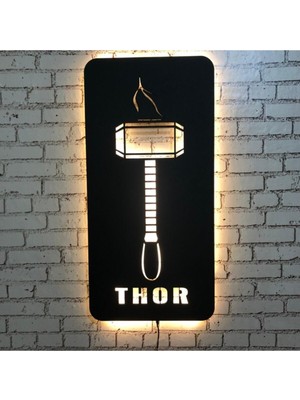 Webcenter  Thor Ledli Ahşap Tablo