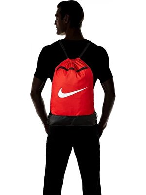 Nike Brasilia Ipli Kırmızı Spor Çantası BA5953-657-657