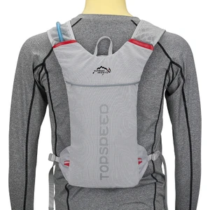 Inoxto Outdoor Sports Sırt Çantası Maratonu Koşu Bisiklet Çantası IX498B Gri (Yurt Dışından)