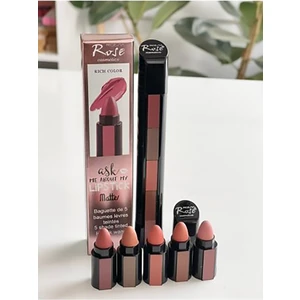 Rose Matruşka Model 5'li Ruj Serisi