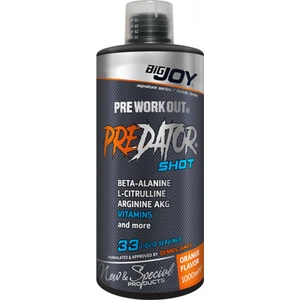 Bigjoy Sports Predator Shot Pre Workout 1000ml 33 Servis Portakal