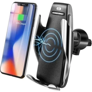 Smart Sensor S5 Araç Wireless Sensörlü 10W Şarj Telefon Tutucu