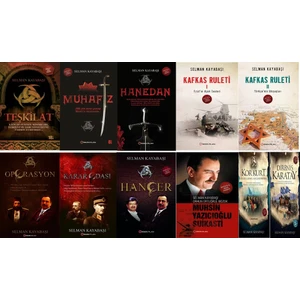 Teşkilat - Muhafız - Hanedan - Karar Odası - Operasyon 11 Kitap Set - Selman Kayabaşı