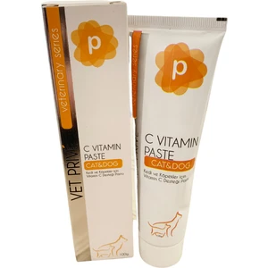 Vet Prive Kedi ve Köpekler Için Vitamin C Desteği Pasta 100 gr