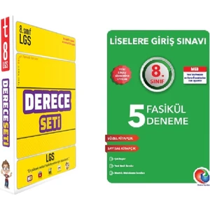 Tonguç Akademi 8. Sınıf LGS Derece Seti ve 5'li Deneme