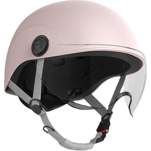 Dlloer Yarım Motosiklet Kaskı - Pembe (Yurt Dışından)