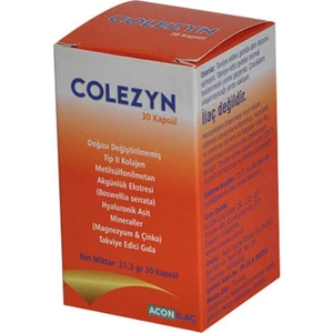 Acon İlaç Colezyn 30 Kapsül