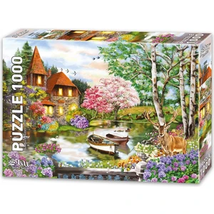 1100349 Göl Evi 1000 Parça Puzzle -Star