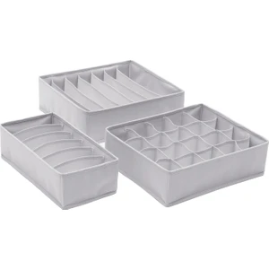 3pcs Homewearwear Socks Organizer Çekmece Bölücü Depolama Kutusu Kılıfı (Yurt Dışından)