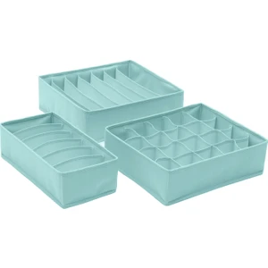 3pcs Homewearwear Socks Organizer Çekmece Bölücü Depolama Kutusu Kılıfı (Yurt Dışından)