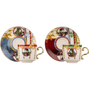 Lucky Art Lucky 6'lı Bone Çay Fincan Seti Lyeg 185