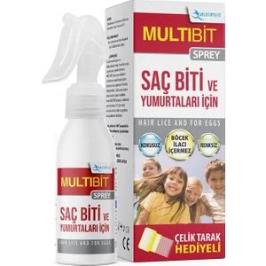 Multibit Saç Sprey 100ML - Çelik Tarak Hediyeli