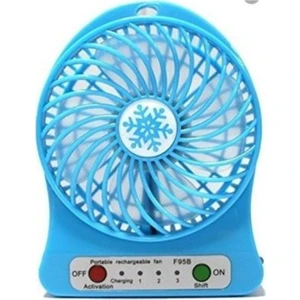 Portable F1 Şarjlı Mini Fan Masaüstü Vantilatörü
