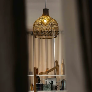 Rattan Avize Sarkıt Bambu  Shadow