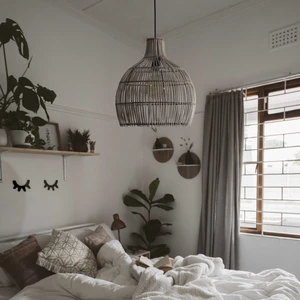 Rattan Avize Bambu Sarkıt Swiss Naturel