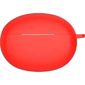 Yue Store Oppo Enco X2 Kırmızı Silikon Kulaklık Kılıfı (Yurt Dışından)