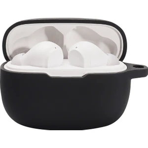 Yue Store Jbl Wave 200TWS Siyah Silikon Kulaklık Kılıfı (Yurt Dışından)