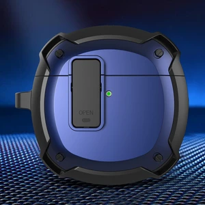 Yue Store Huawei Buds Switch Kulaklık Kılıfı 4 Siyah Mavi (Yurt Dışından)