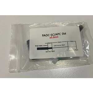 Gpon Faoc Sc Apc Sm 3,0Mm Fast Connector Hızlı Konnektör