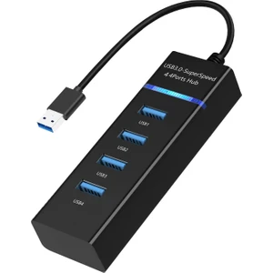 4 Port USB 3.0 Hub USB Çoklayıcı LED Göstergeli USB 3.0 Hub Çoklu Bağlantı Noktası