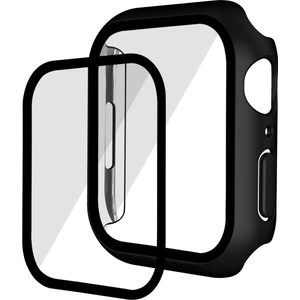 xPhone Store Ektroplating Mat Her Şey Dahil Pc + Temperli Gl Watch Case Apple Watch S 7 45 mm. (Yurt Dışından)