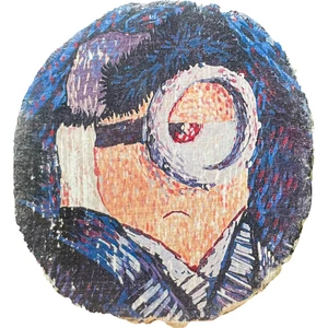 Gogh Minion Kütük Baskısı