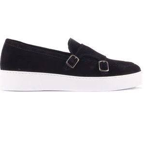 Sail Lakers - Koyu Lacivert Süet Deri Erkek Günlük Ayakkabı