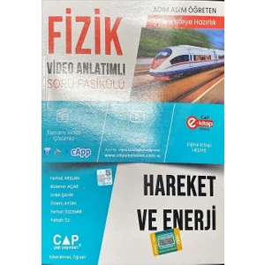 Çap Yayınları Fizik Hareket ve Enerji Konu Anlatımlı Soru Bankası (Kitap Noktası Mağazası)