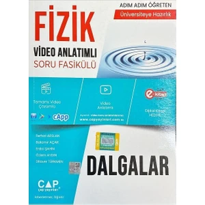 Çap Yayınları Fizik Dalgalar Konu Anlatımlı Soru Bankası (Kitap Noktası Mağazası)
